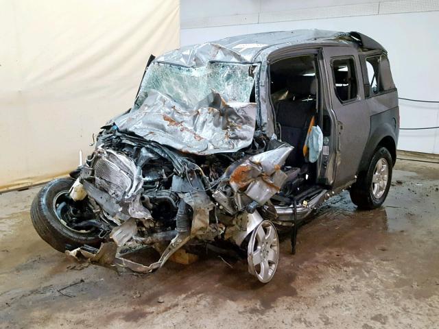 5J6YH17665L006980 - 2005 HONDA ELEMENT EX SILVER photo 2