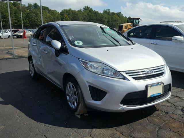 3FADP4BJ0DM202887 - 2013 FORD FIESTA SE SILVER photo 1