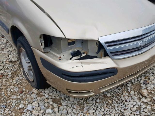 1GNDV23E35D139391 - 2005 CHEVROLET VENTURE LS TAN photo 10