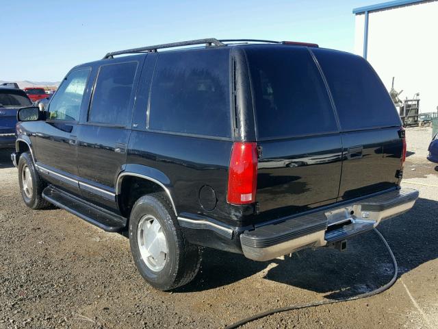 1GKEK13R5XJ769540 - 1999 GMC DENALI BLACK photo 3