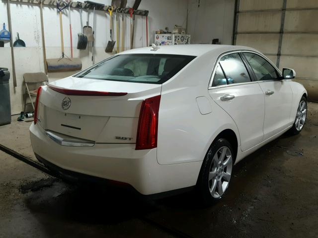 1G6AG5RX2E0180783 - 2014 CADILLAC ATS WHITE photo 4