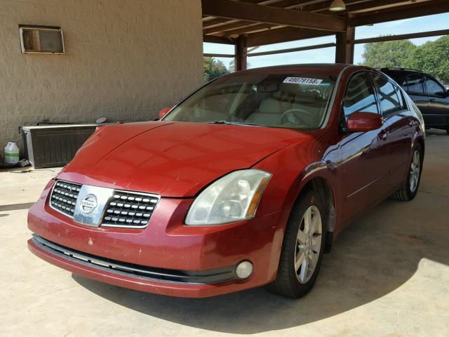 1N4BA41E46C826595 - 2006 NISSAN MAXIMA SE RED photo 2