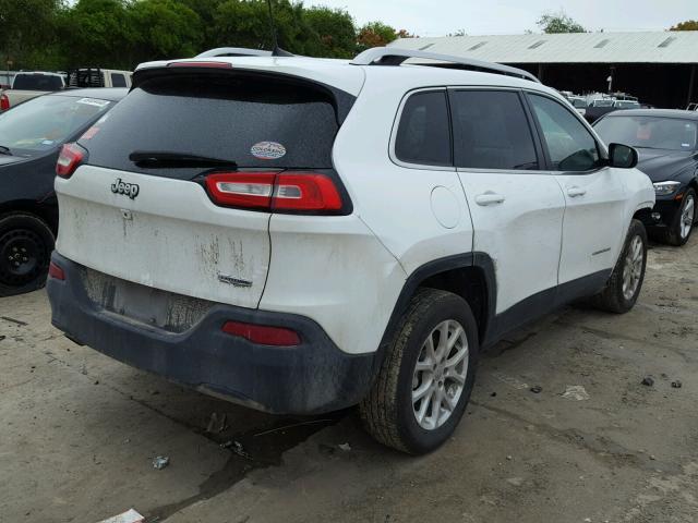 1C4PJLCB4JD566425 - 2018 JEEP CHEROKEE L WHITE photo 4