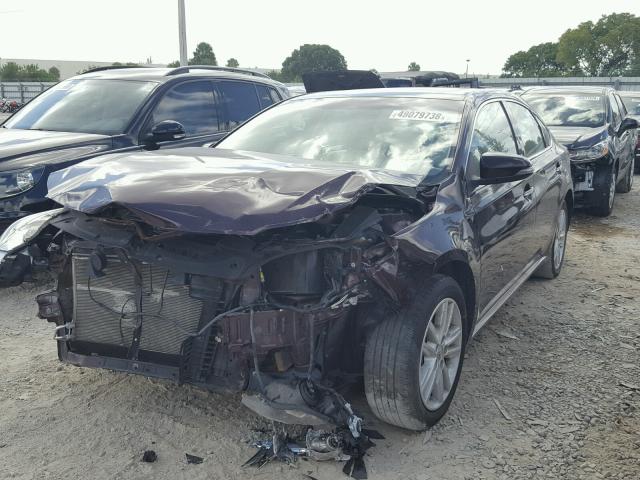 4T1BK1EB5DU015008 - 2013 TOYOTA AVALON BAS Tünd qırmızı foto 2