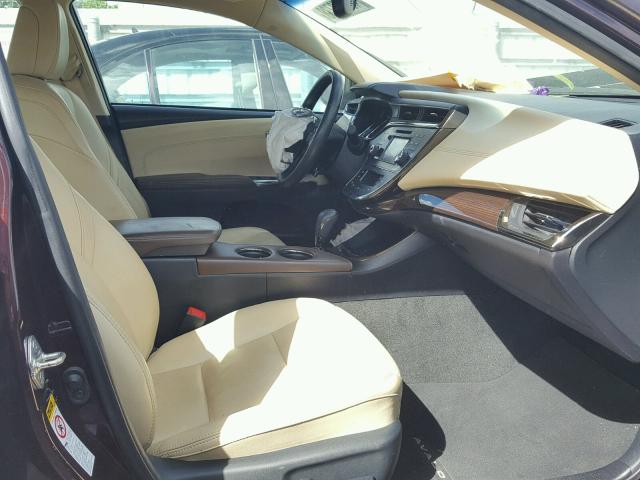 4T1BK1EB5DU015008 - 2013 TOYOTA AVALON BAS Tünd qırmızı foto 5