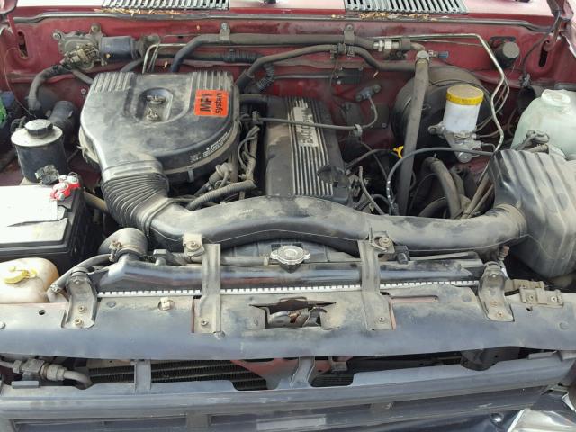 1N6SD11S0MC407398 - 1991 NISSAN TRUCK SHOR GRAY photo 7