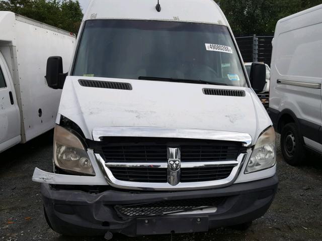 WD0PE845485245300 - 2008 DODGE SPRINTER 2 WHITE photo 10