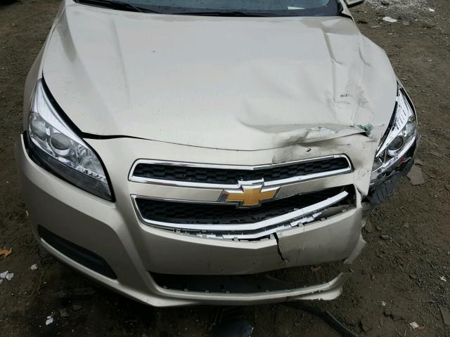 1G11C5SA0DF170482 - 2013 CHEVROLET MALIBU 1LT GOLD photo 7