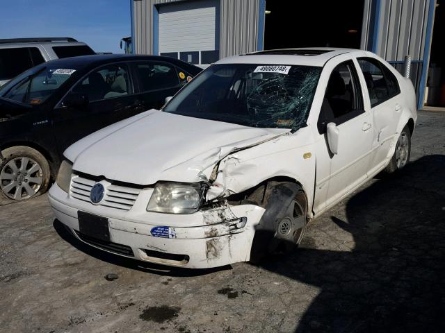 3VWSC29M6YM073784 - 2000 VOLKSWAGEN JETTA GLS WHITE photo 2