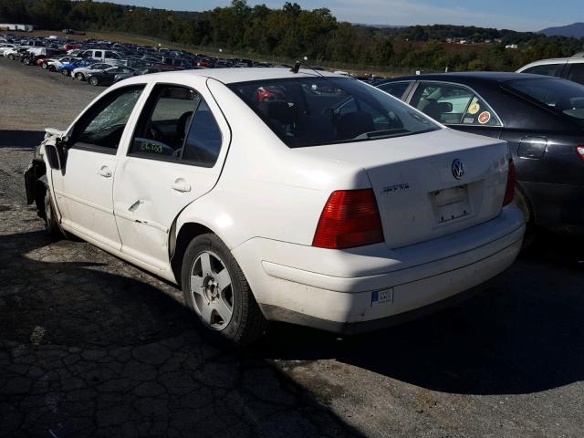 3VWSC29M6YM073784 - 2000 VOLKSWAGEN JETTA GLS WHITE photo 3