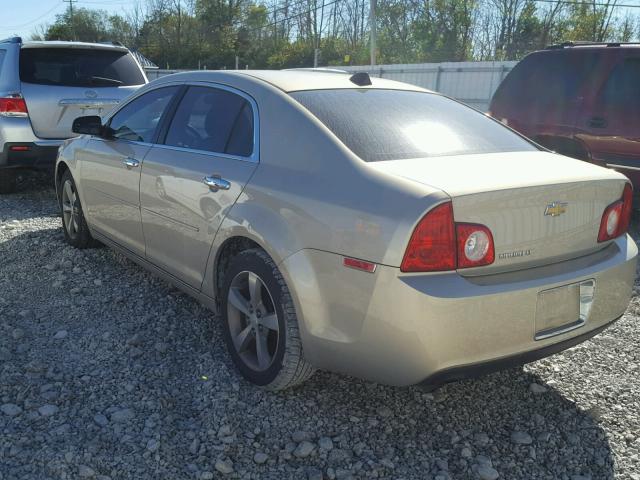 1G1ZC5E08CF193268 - 2012 CHEVROLET MALIBU 1LT ოქროსფერი ფოტო 3