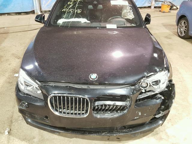 WBAYF8C56DD140234 - 2013 BMW 750LI XDRI BLACK photo 7