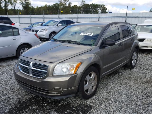 1B3HB48B78D671181 - 2008 DODGE CALIBER SX GREEN photo 2