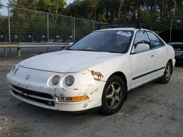 JH4DB7652RS001898 - 1994 ACURA INTEGRA LS WHITE photo 2