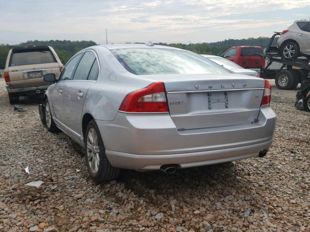 YV1982ASXA1121507 - 2010 VOLVO S80 3.2 SILVER photo 3