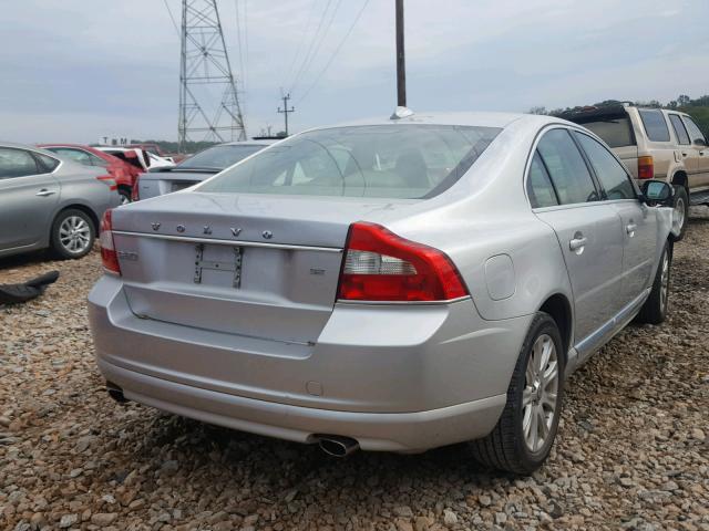 YV1982ASXA1121507 - 2010 VOLVO S80 3.2 SILVER photo 4