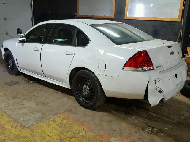 2G1WD5E33G1138749 - 2016 CHEVROLET IMPALA LIM WHITE photo 3