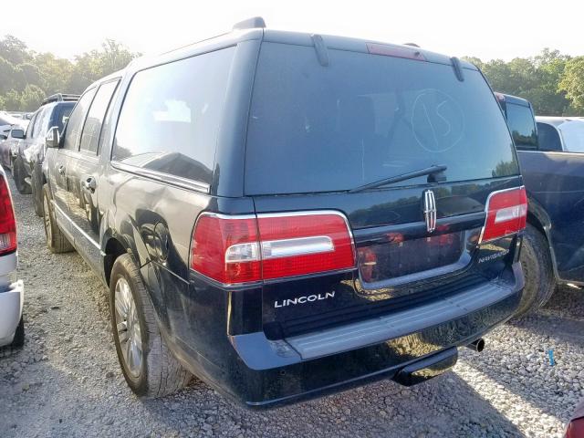 5LMFL28559EJ02061 - 2009 LINCOLN NAVIGATOR BLACK photo 3