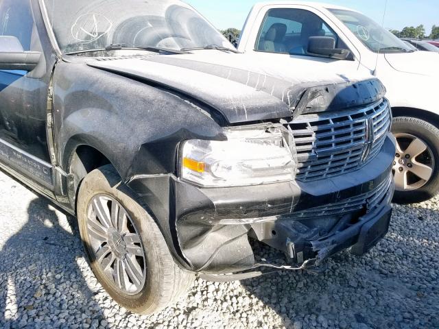 5LMFL28559EJ02061 - 2009 LINCOLN NAVIGATOR BLACK photo 9