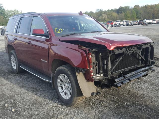 1GKS2AKCXGR340427 - 2016 GMC YUKON SLE RED photo 1