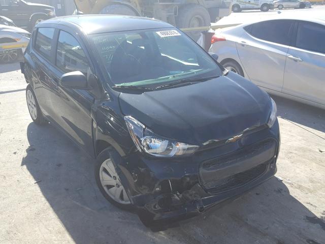 KL8CA6SA1JC471103 - 2018 CHEVROLET SPARK LS BLACK photo 1