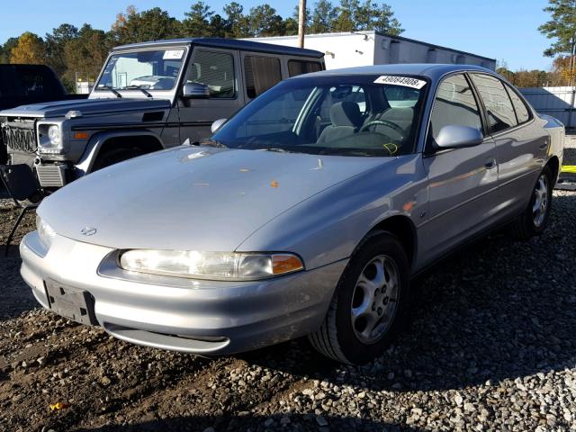 1G3WS52H9XF320445 - 1999 OLDSMOBILE INTRIGUE G SILVER photo 2
