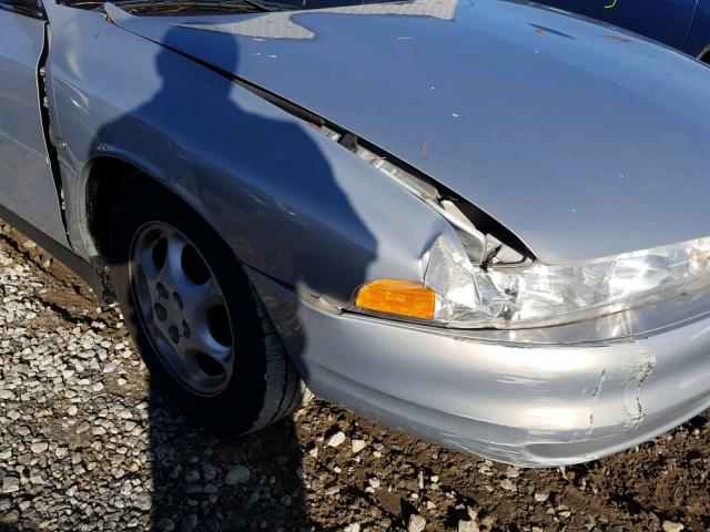 1G3WS52H9XF320445 - 1999 OLDSMOBILE INTRIGUE G SILVER photo 9