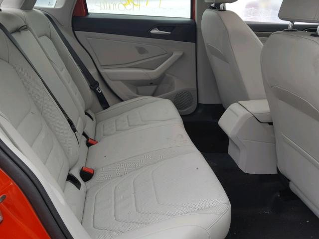 3VWG57BU2KM075207 - 2019 VOLKSWAGEN JETTA SEL ORANGE photo 6