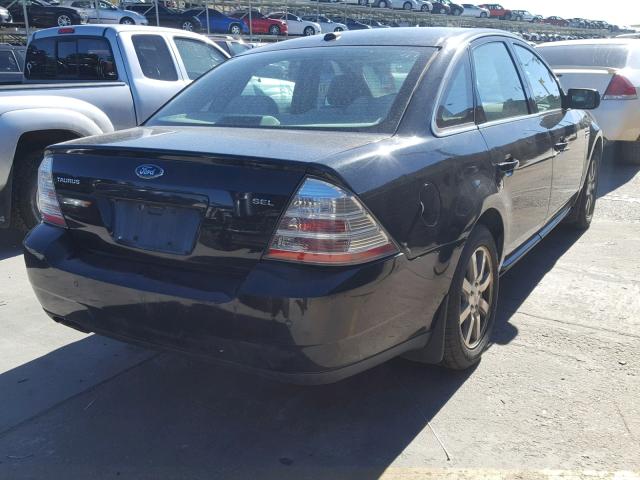 1FAHP24W39G110382 - 2009 FORD TAURUS SEL BLACK photo 9