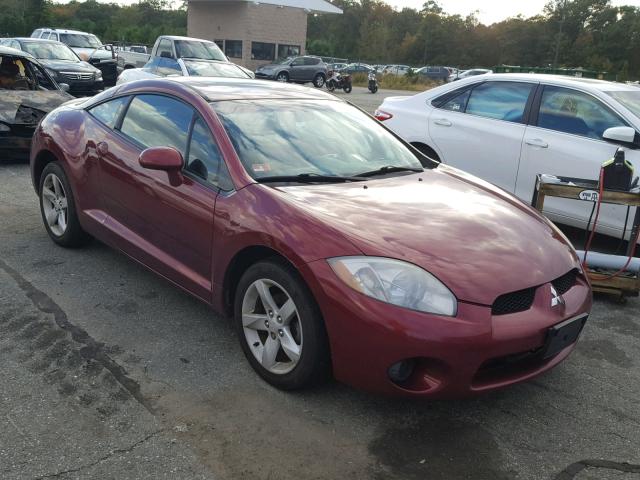 4A3AK24F17E057598 - 2007 MITSUBISHI ECLIPSE GS BURGUNDY photo 1