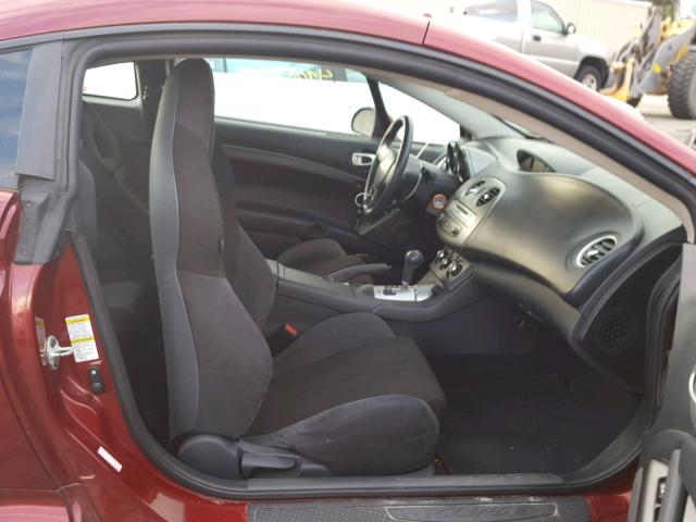 4A3AK24F17E057598 - 2007 MITSUBISHI ECLIPSE GS BURGUNDY photo 5