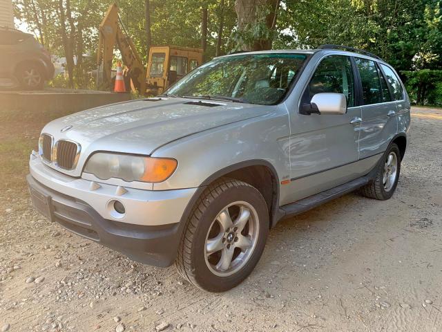 5UXFB33562LH36294 - 2002 BMW X5 4.4I SILVER photo 2