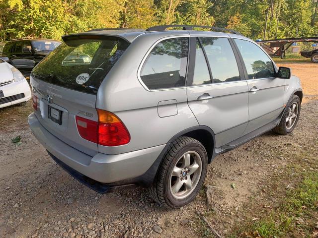 5UXFB33562LH36294 - 2002 BMW X5 4.4I SILVER photo 5