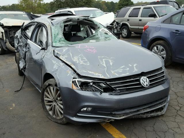 3VWL17AJ1GM311807 - 2016 VOLKSWAGEN JETTA SEL GRAY photo 1