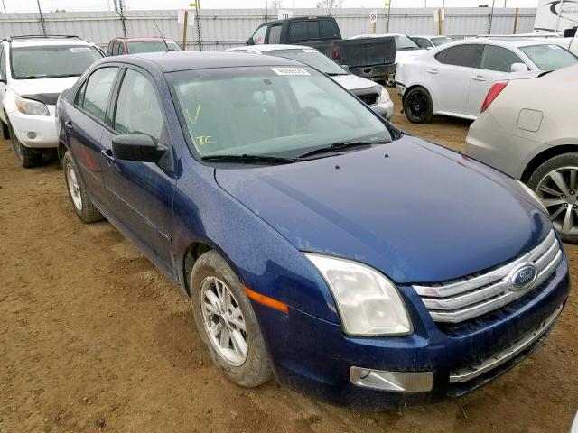 3FAHP06Z67R241341 - 2007 FORD FUSION S BLUE photo 1