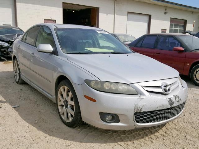 1YVHP84D065M59903 - 2006 MAZDA 6 S SILVER photo 1