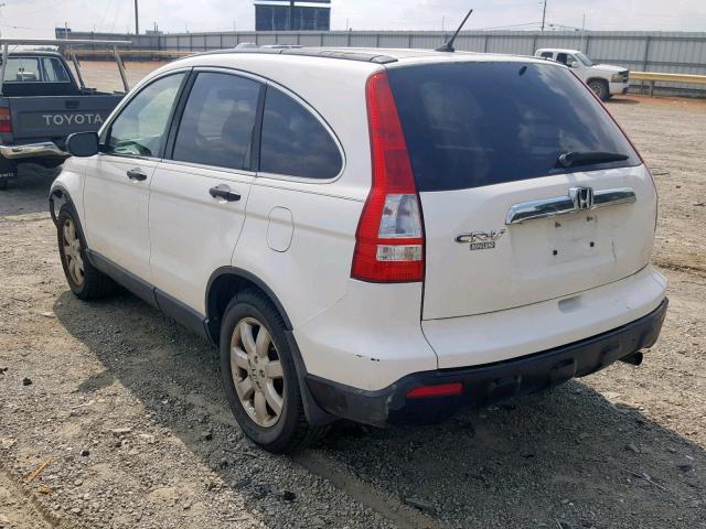 5J6RE48527L008748 - 2007 HONDA CR-V EX WHITE photo 3