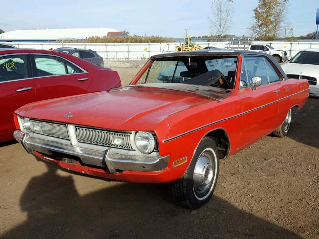 LL23C0R298579 - 1970 DODGE SWINGER ORANGE photo 2