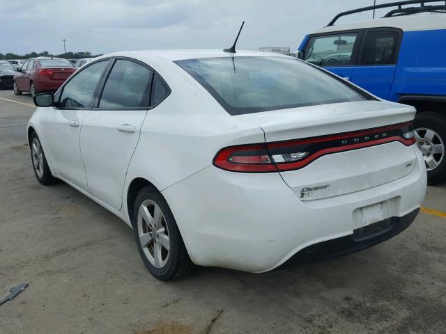 1C3CDFBB3GD660432 - 2016 DODGE DART SXT WHITE photo 3