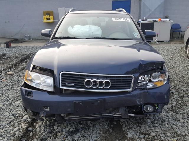 WAUVT68E73A294363 - 2003 AUDI A4 3.0 AVA BLUE photo 9