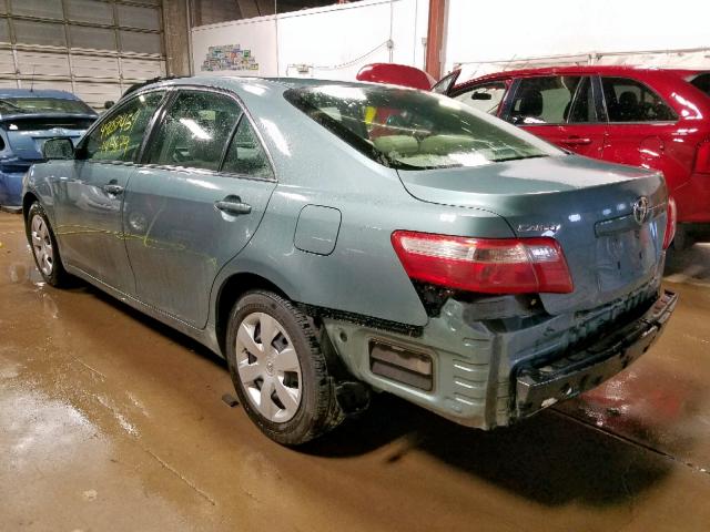 4T4BE46K79R056597 - 2009 TOYOTA CAMRY BASE TEAL photo 3