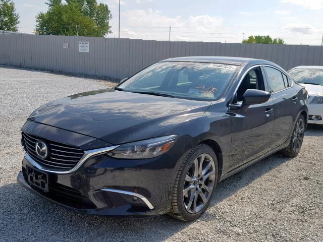 JM1GJ1W59G1425919 - 2016 MAZDA 6 GRAND TO BLACK photo 2