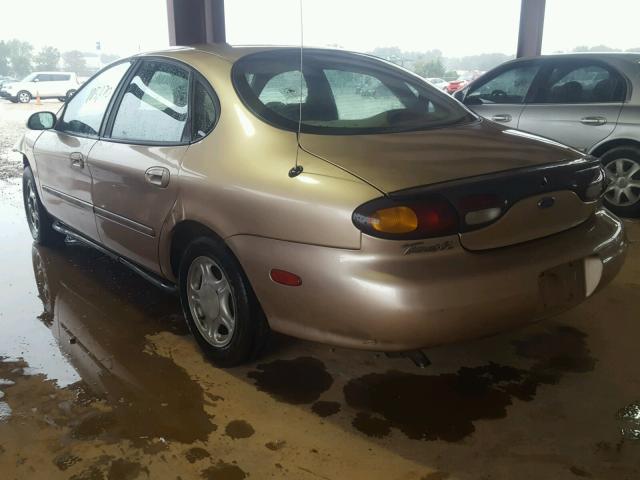 1FALP52U9TA123077 - 1996 FORD TAURUS GL GOLD photo 3