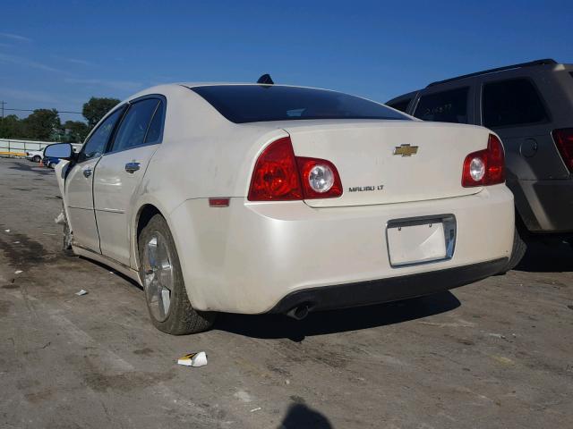 1G1ZD5E09CF318811 - 2012 CHEVROLET MALIBU 2LT WHITE photo 3