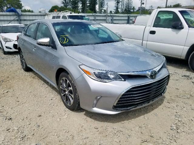 4T1BK1EB8JU286270 - 2018 TOYOTA AVALON XLE SILVER photo 1