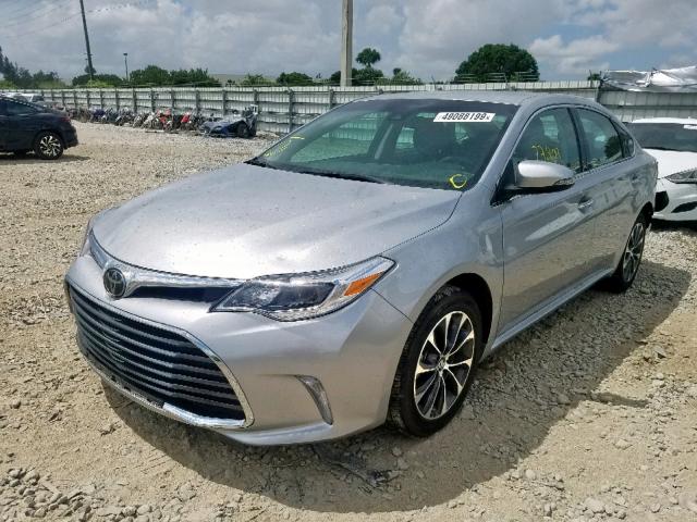 4T1BK1EB8JU286270 - 2018 TOYOTA AVALON XLE SILVER photo 2