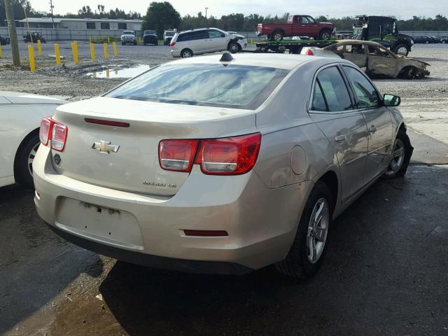 1G11B5SLXEF174450 - 2014 CHEVROLET MALIBU LS 棕色 照片 4