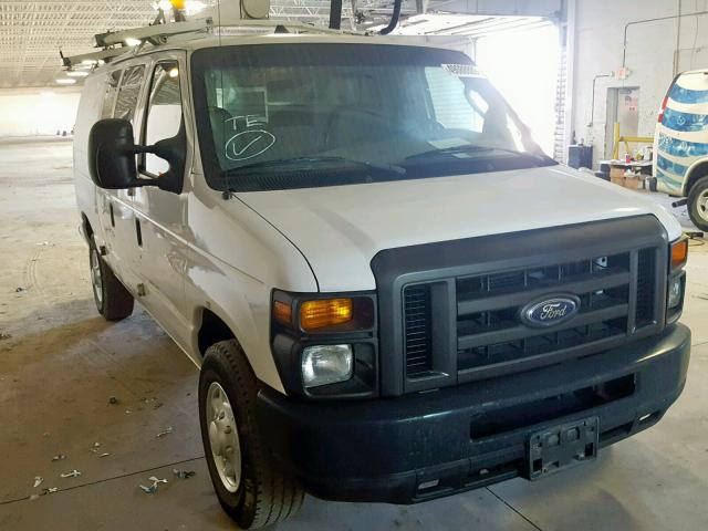 1FTNE24W08DB52530 - 2008 FORD ECONOLINE WHITE photo 1