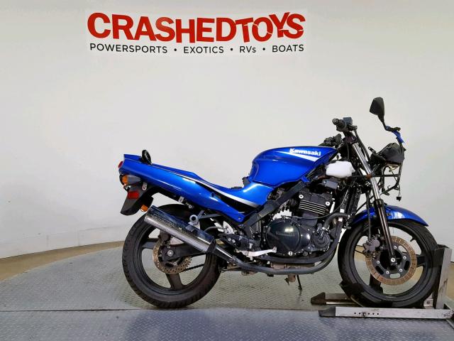 JKAEXVD115A093088 - 2005 KAWASAKI EX500 D BLUE photo 1