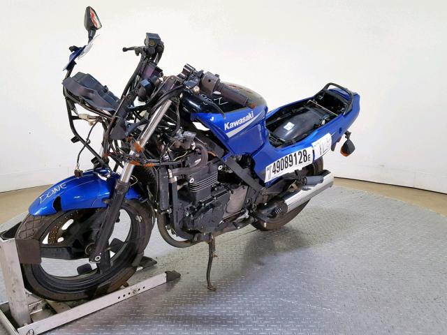 JKAEXVD115A093088 - 2005 KAWASAKI EX500 D BLUE photo 4